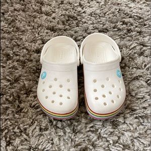 Kids Crocs Rainbow Size 12C